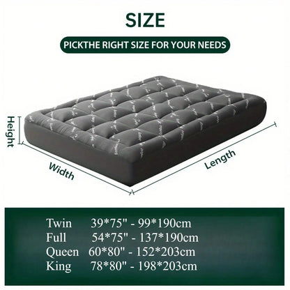 Bamboo Fiber Cooling Mattress Topper