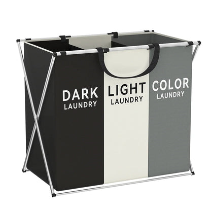 TriSort Multi-Section Laundry Hamper