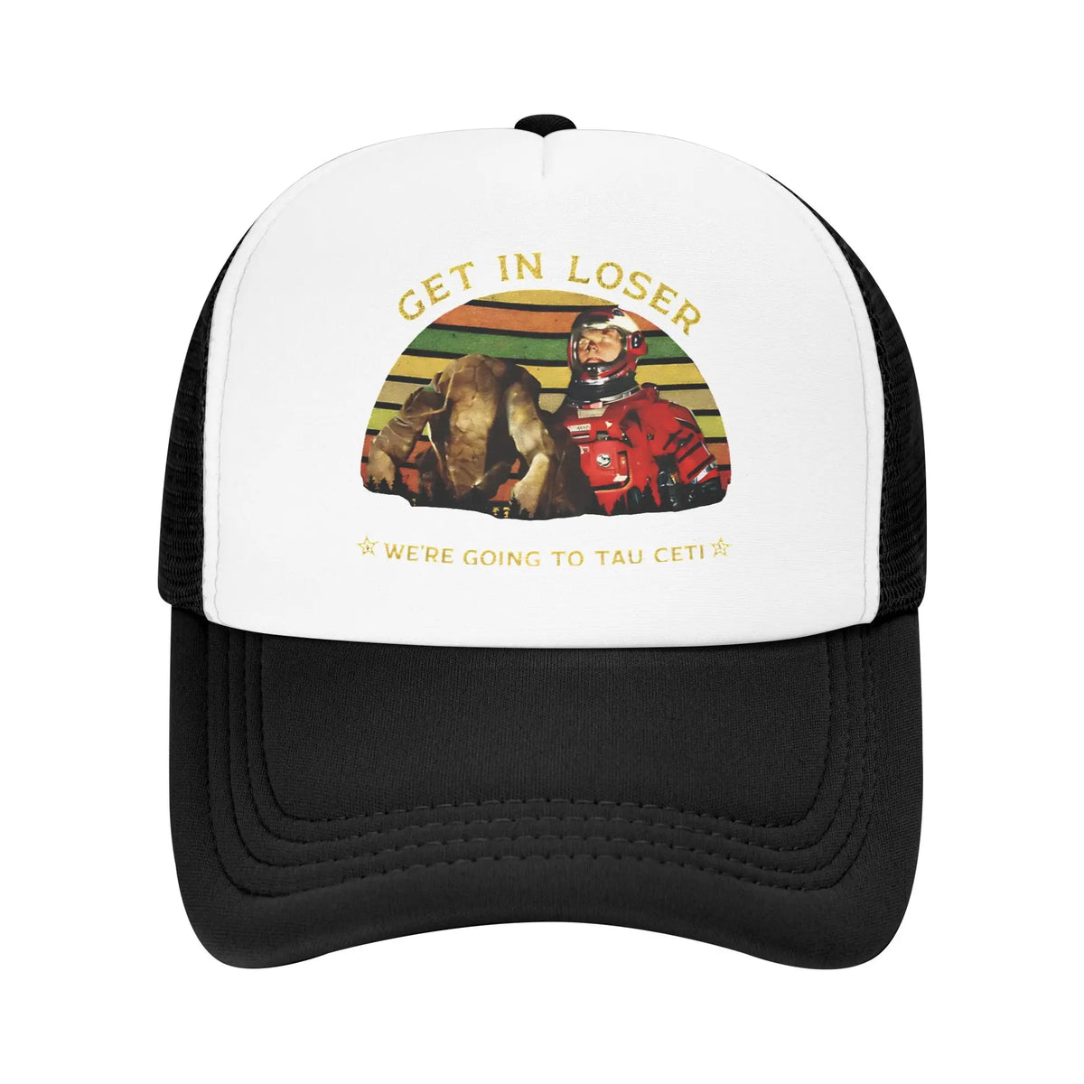 Mesh Trucker Snapback Cap