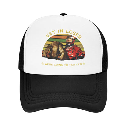 Mesh Trucker Snapback Cap