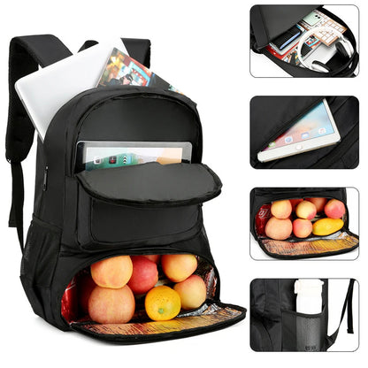 Insulated cooler compartment