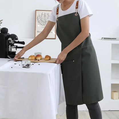 WorkEase Waterproof Split-Skirt Apron