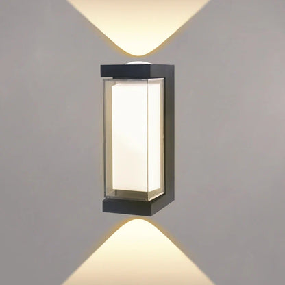 Waterproof Up & Down Outdoor Sconce