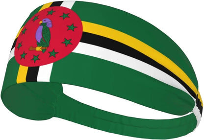 Country Flag Elastic Sports Headband