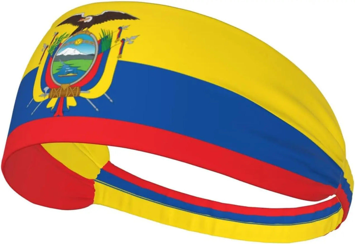 Country Flag Elastic Sports Headband