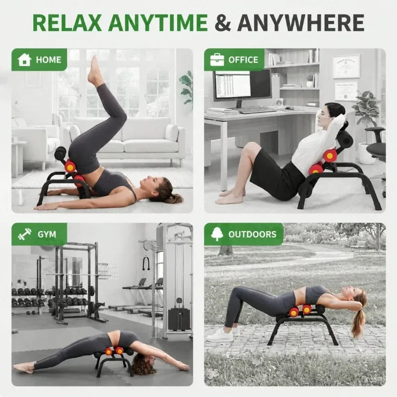 Foldable back stretcher