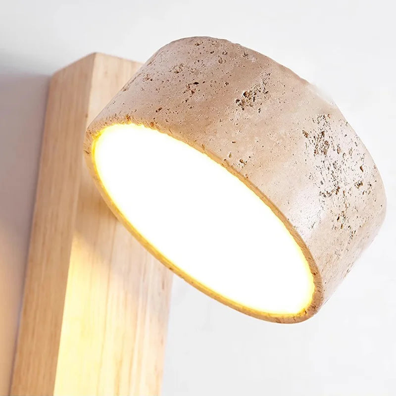 Éclat Wabi-Sabi Headboard Wall Lamp