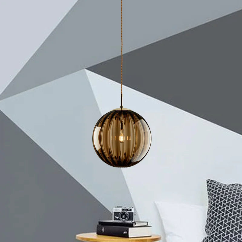 Modern Glass Ball Pendant