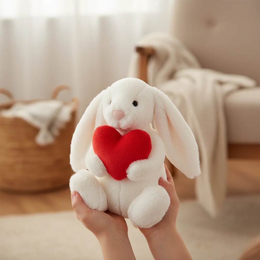 Bunnycat Soft Rabbit Plush Set