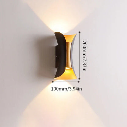 Waterproof LED Up & Down Wall Light