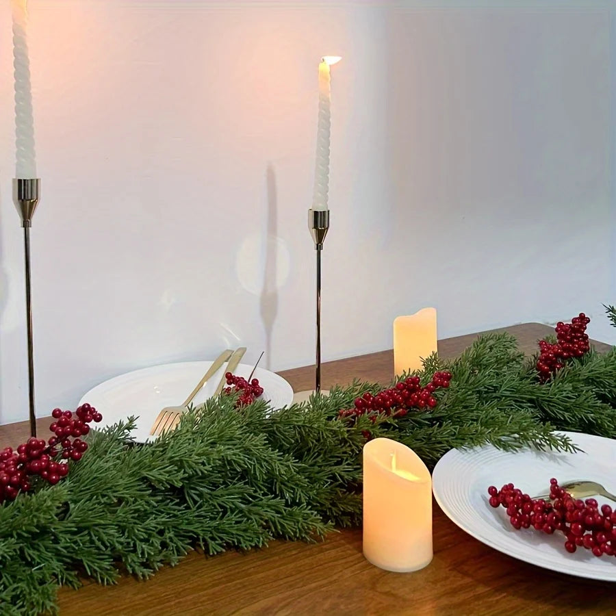 Real-Touch Artificial Cedar Garland