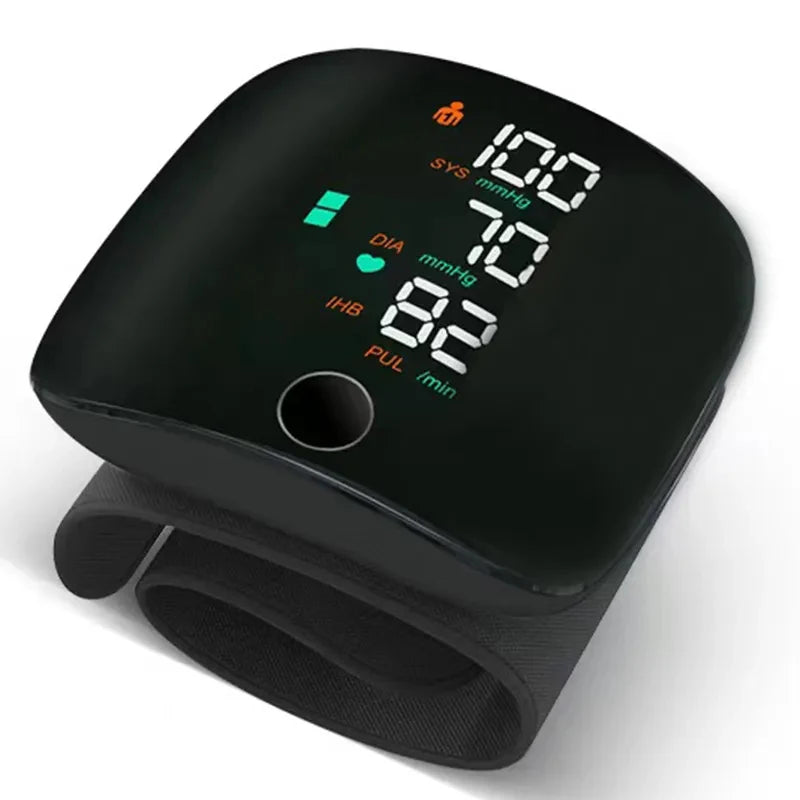 Digital wrist blood pressure monitor