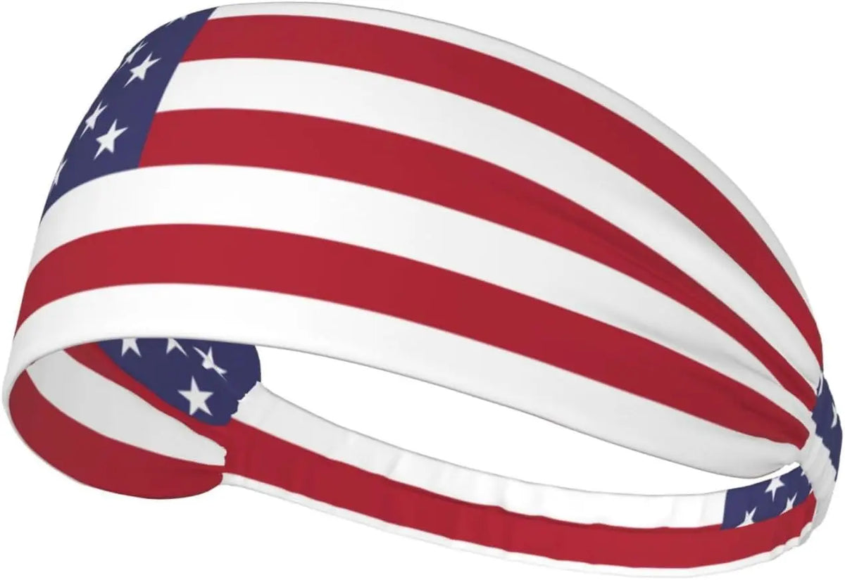 Country Flag Elastic Sports Headband
