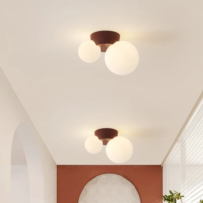 Luméa French Double Globe Ceiling Light