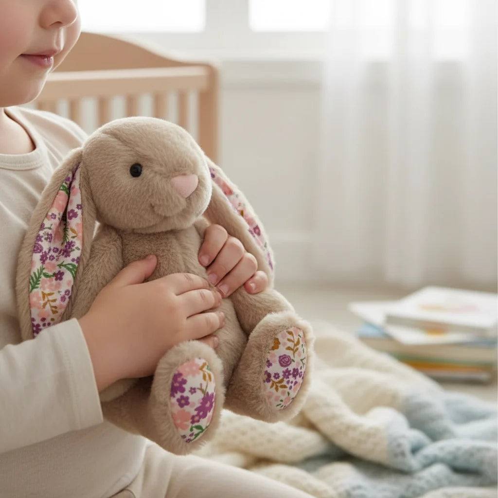 Bunnycat Soft Rabbit Plush Set