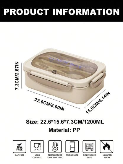 MealMate Bento Lunch Box with Utensils