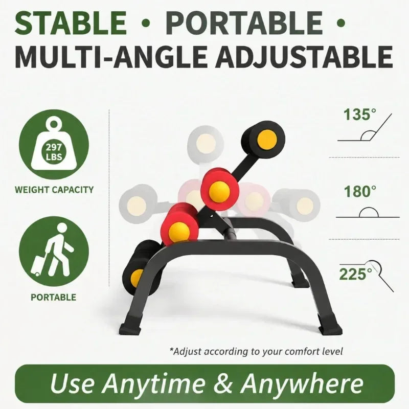 Foldable back stretcher