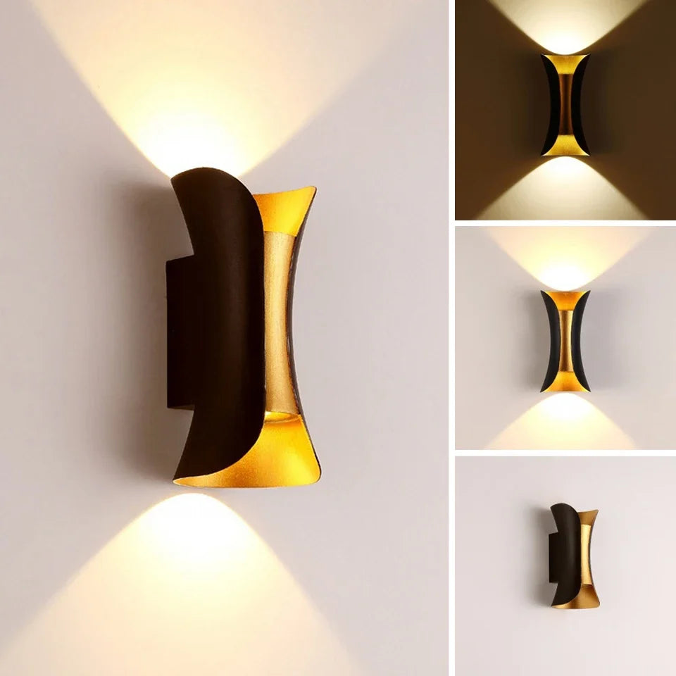 Waterproof LED Up & Down Wall Light