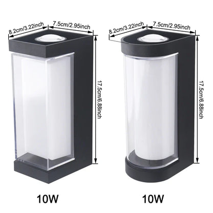 Waterproof Up & Down Outdoor Sconce