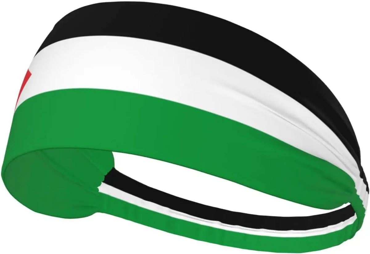 Country Flag Elastic Sports Headband