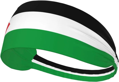 Country Flag Elastic Sports Headband
