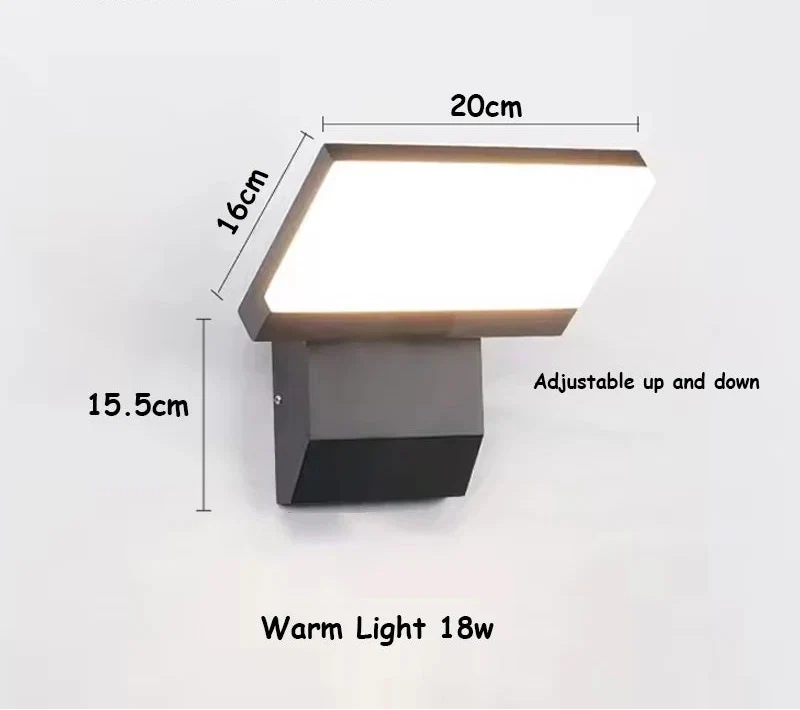LumiFold IP65 Motion Sensor Outdoor Light