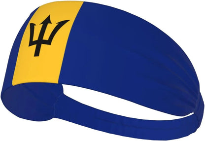 Country Flag Elastic Sports Headband