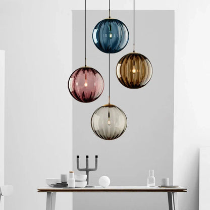 Modern Glass Ball Pendant
