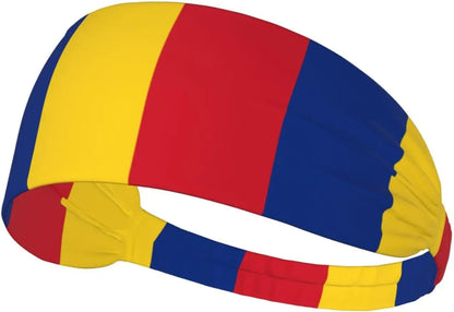 Country Flag Elastic Sports Headband