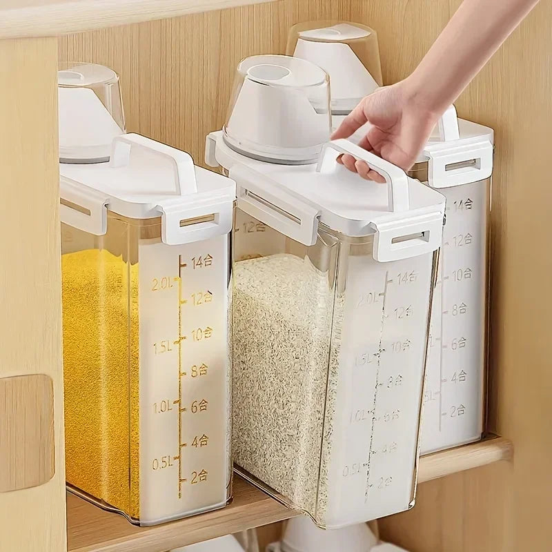 2.6 Quart Airtight Grain Container