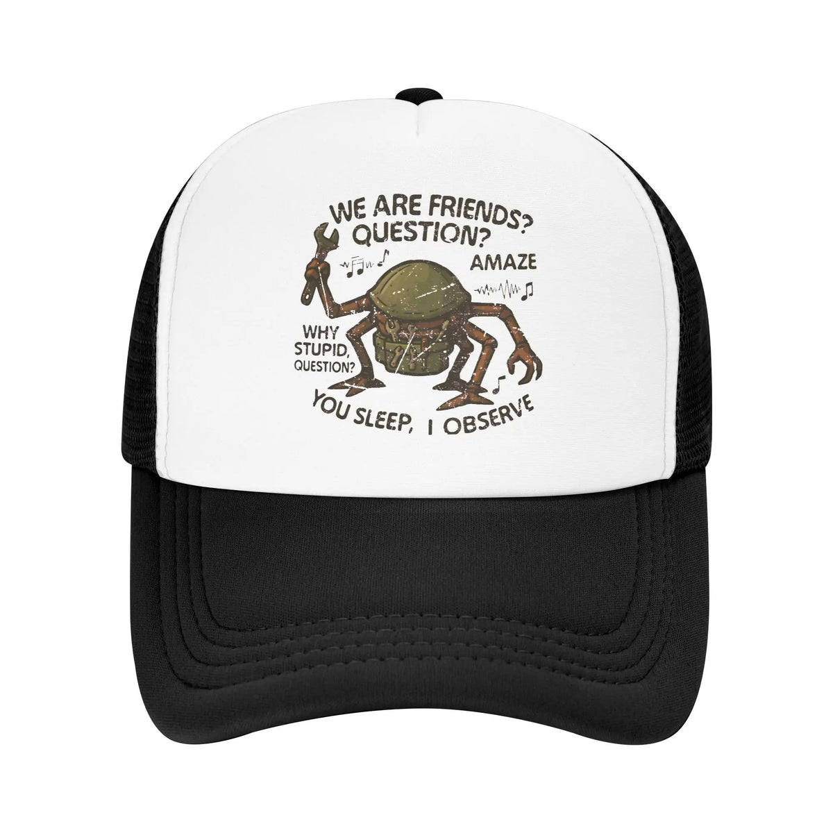 Mesh Trucker Snapback Cap