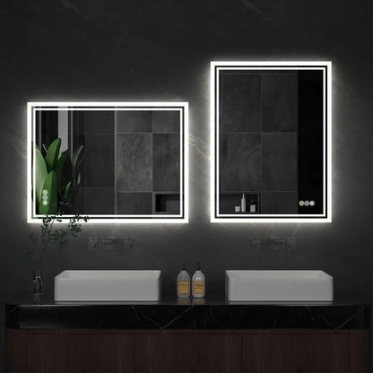 LuvoGlow Frameless LED Bathroom Mirror