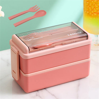 47oz Double Layer Bento Box