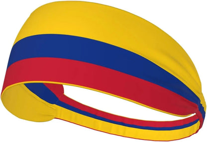 Country Flag Elastic Sports Headband