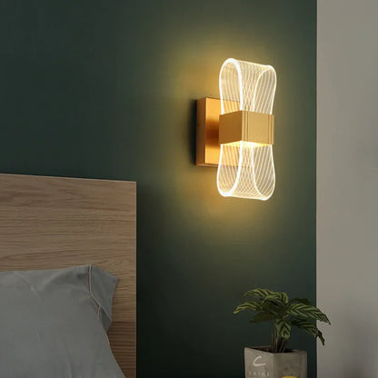 Nordic Aluminum Decorative LED Wall Lamp