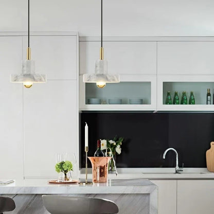 Nordic Stepped Metal Pendant Light