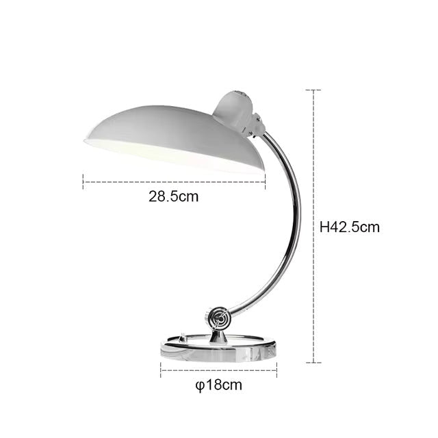 ScandiArc Curved Metal Lamp