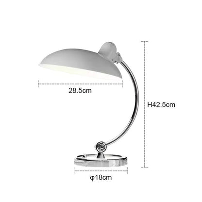ScandiArc Curved Metal Lamp