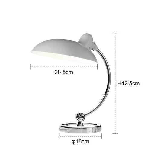 ScandiArc Curved Metal Lamp