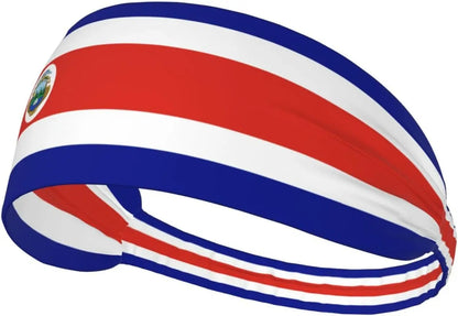 Country Flag Elastic Sports Headband