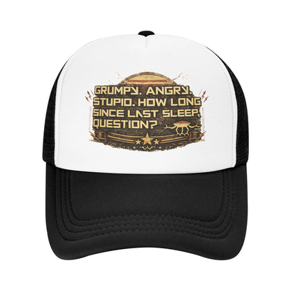 Mesh Trucker Snapback Cap