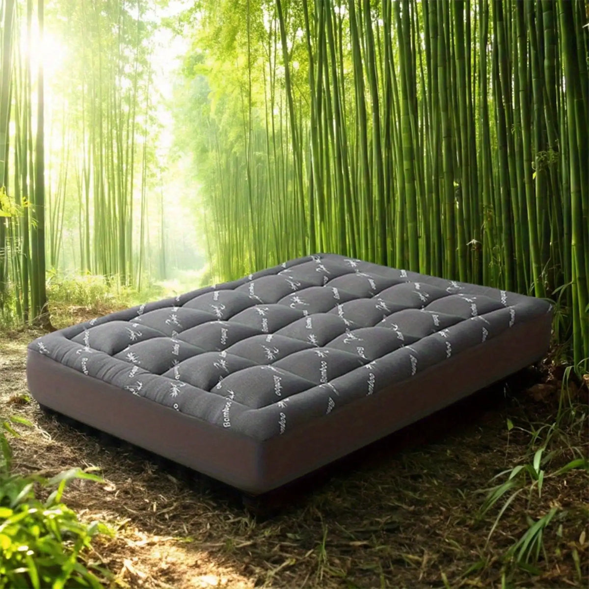 Bamboo Fiber Cooling Mattress Topper