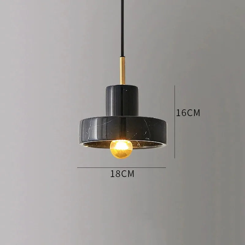 Nordic Stepped Metal Pendant Light
