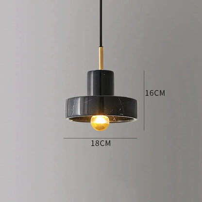 Nordic Stepped Metal Pendant Light