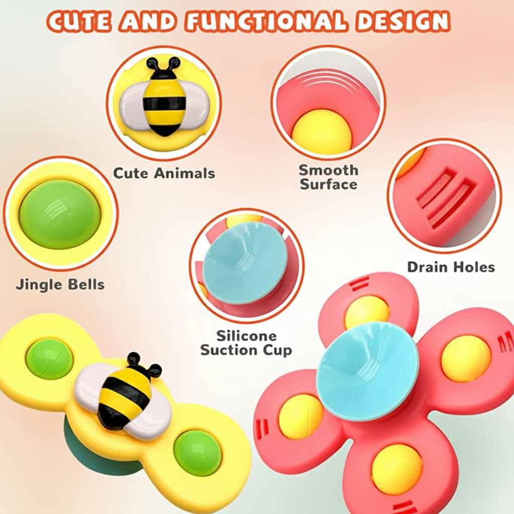 Suction Spinner Baby Toy