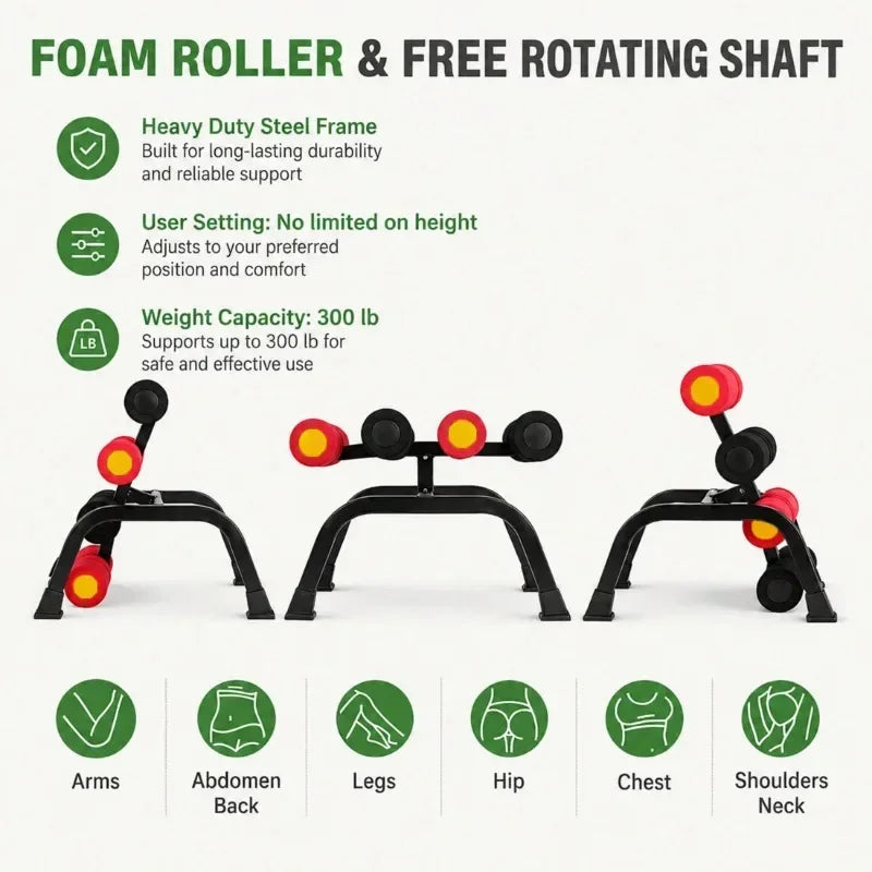 Foldable back stretcher