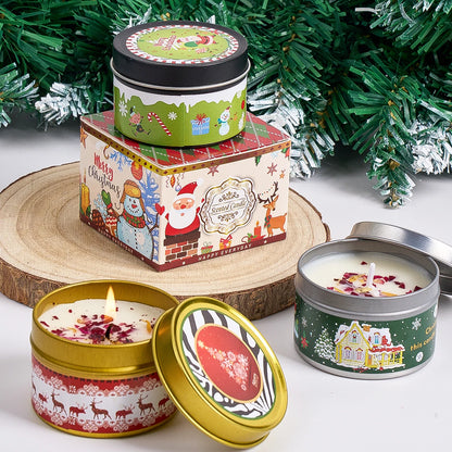 Christmas Scented Candle Gift Set