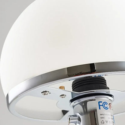 Bauhaus Style Opal Glass Table Lamp