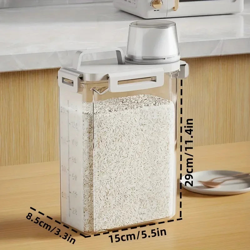 2.6 Quart Airtight Grain Container