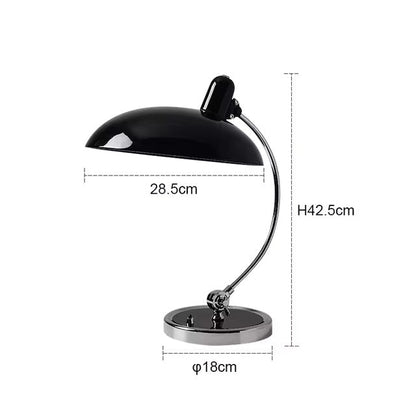 ScandiArc Curved Metal Lamp